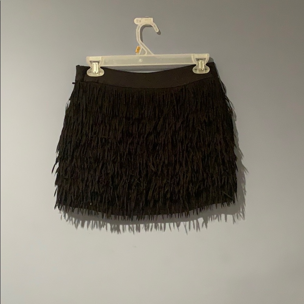 NWOT Express Skirt Fringe - Picture 2 of 6